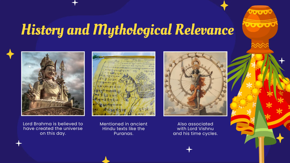 Free Ugadi Presentation Template to Edit Online