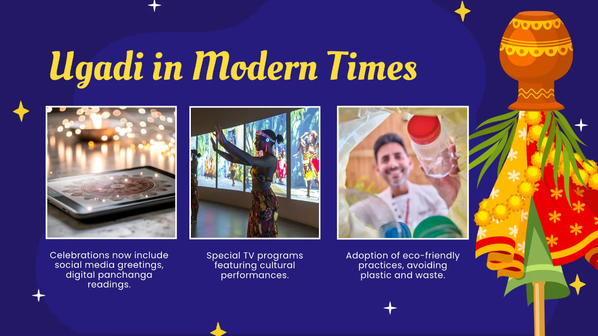 Free Ugadi Presentation Template to Edit Online