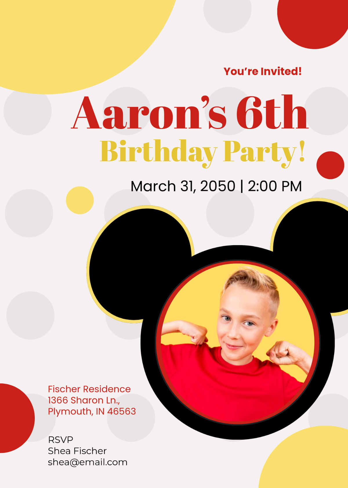 Free Mickey Mouse Invitation Printables Free Mickey Mouse Invitation Printables