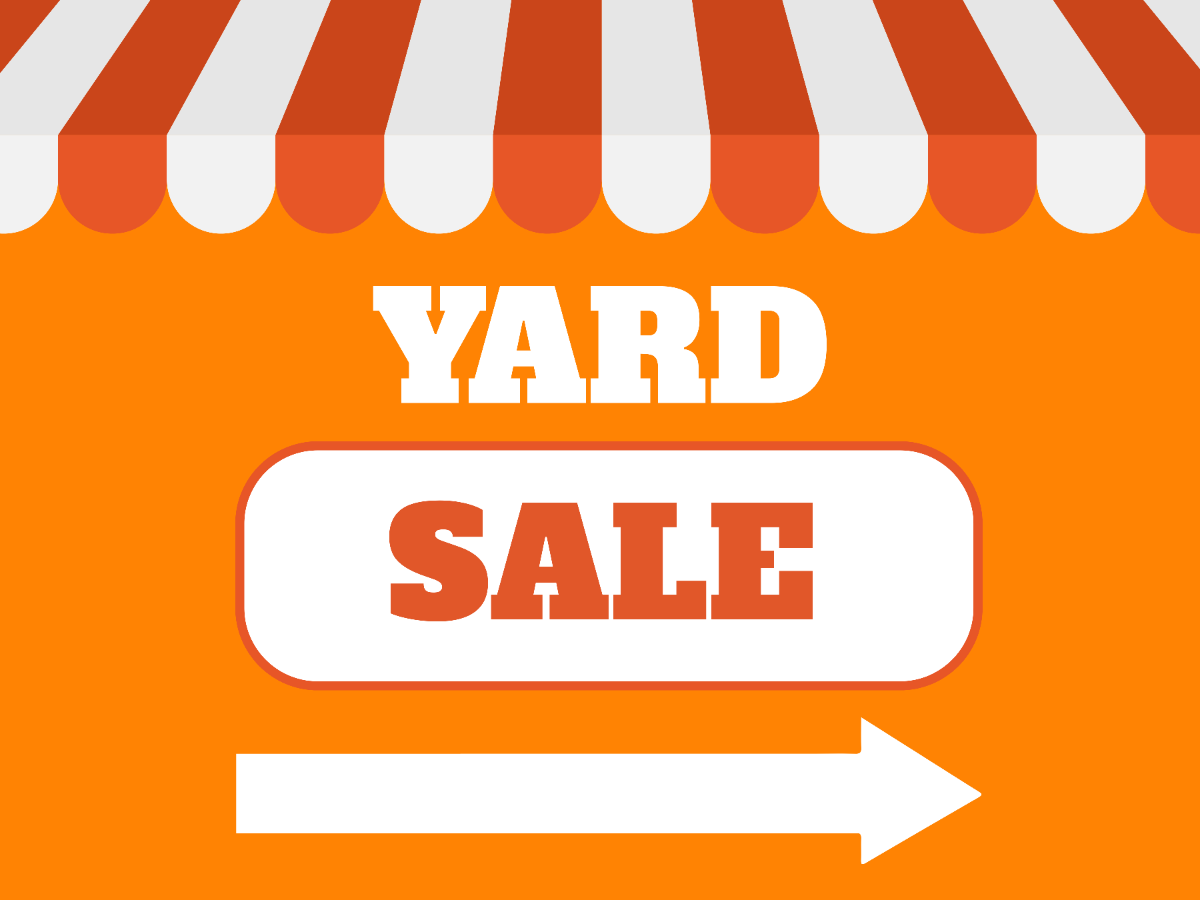 Free Yard Sale Templates To Edit Online Free Yard Sale Templates To Edit Online