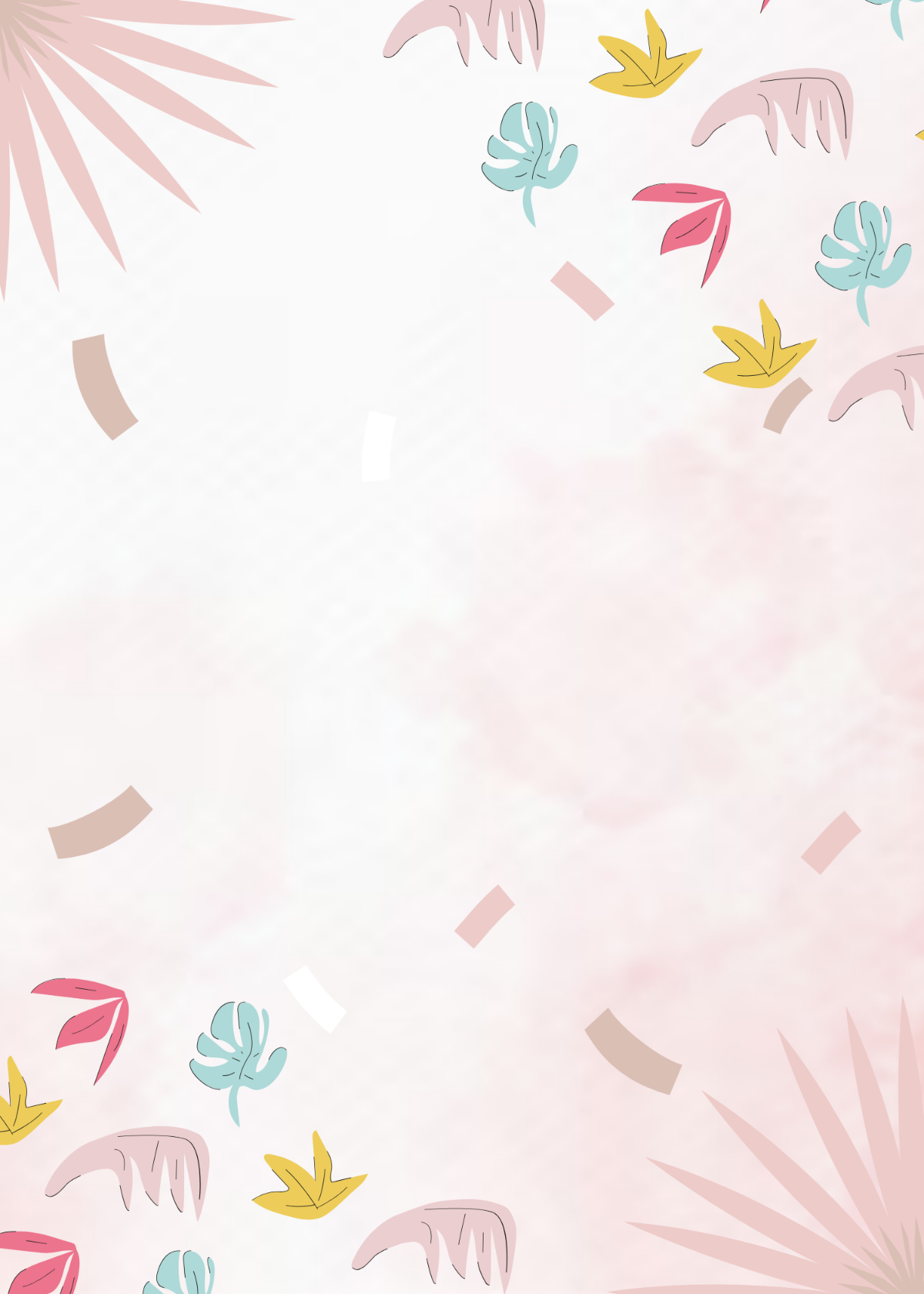 Free Background Chic Surprise Party Invitation Template