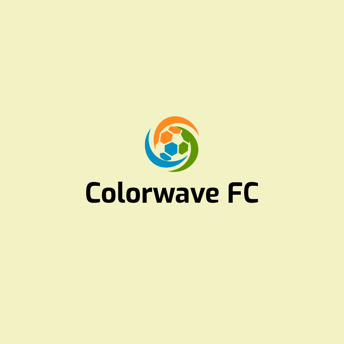 Free Bold Football Logo Template