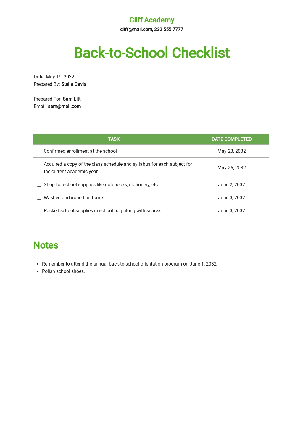 School Questionnaire Template [Free PDF] - Google Docs, Word, Apple ...