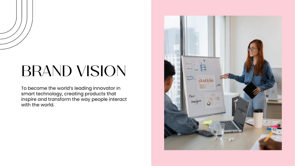 Free Pink and White Presentation Template to Edit Online