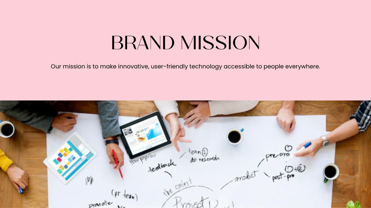 Free Pink and White Presentation Template to Edit Online