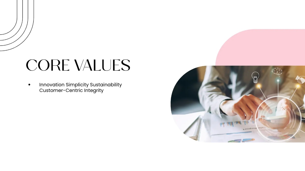 Free Pink and White Presentation Template to Edit Online