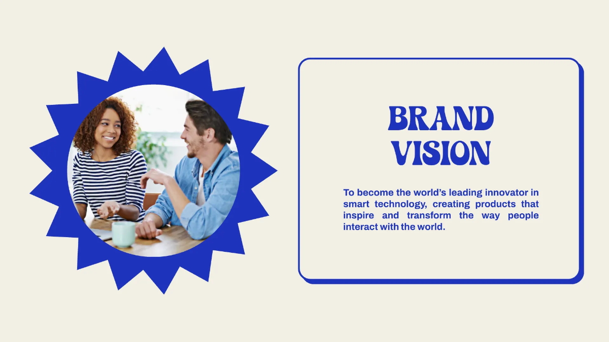 Free Blue Trendy Presentation Template to Edit Online