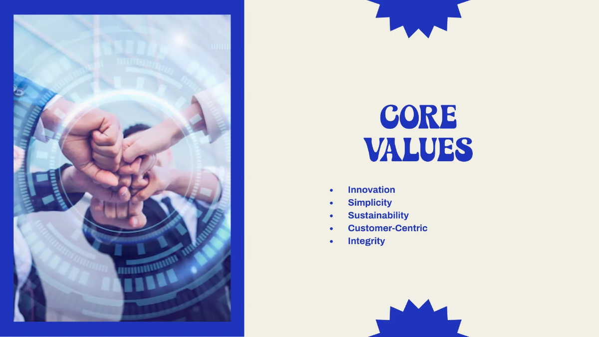 Free Blue Trendy Presentation Template to Edit Online