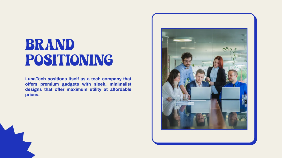 Free Blue Trendy Presentation Template to Edit Online