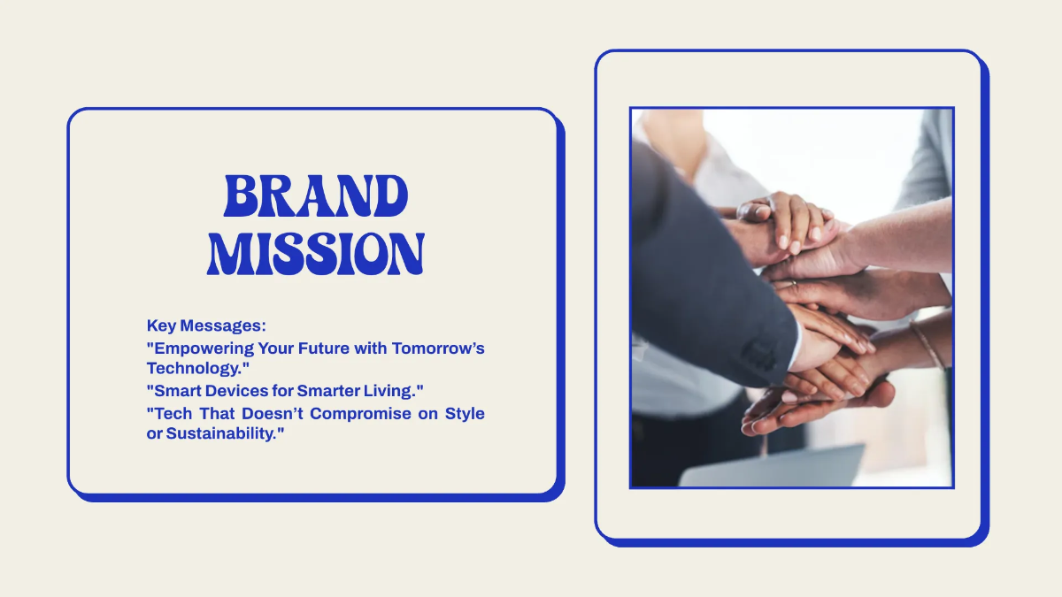 Free Blue Trendy Presentation Template to Edit Online