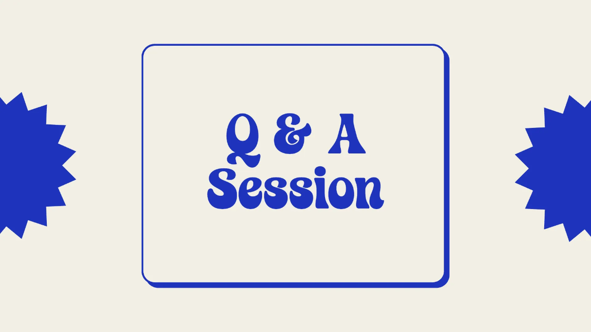 Free Blue Trendy Presentation Template to Edit Online