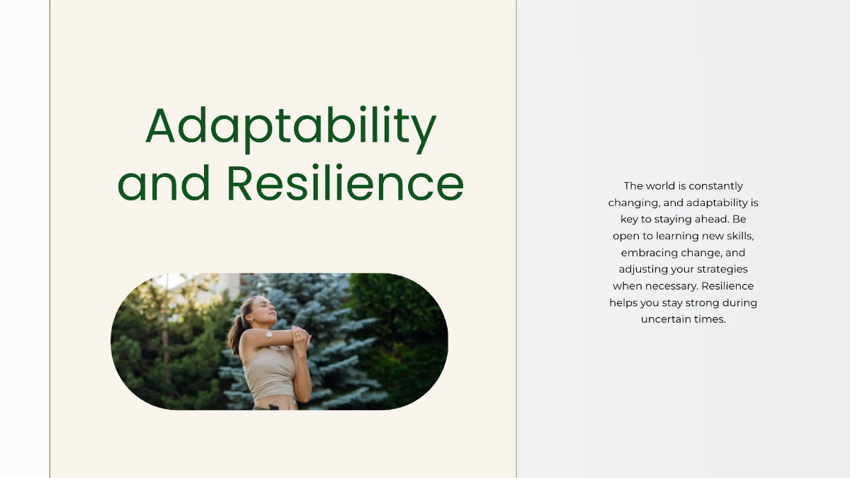 Free Creative Minimalist Presentation Template to Edit Online