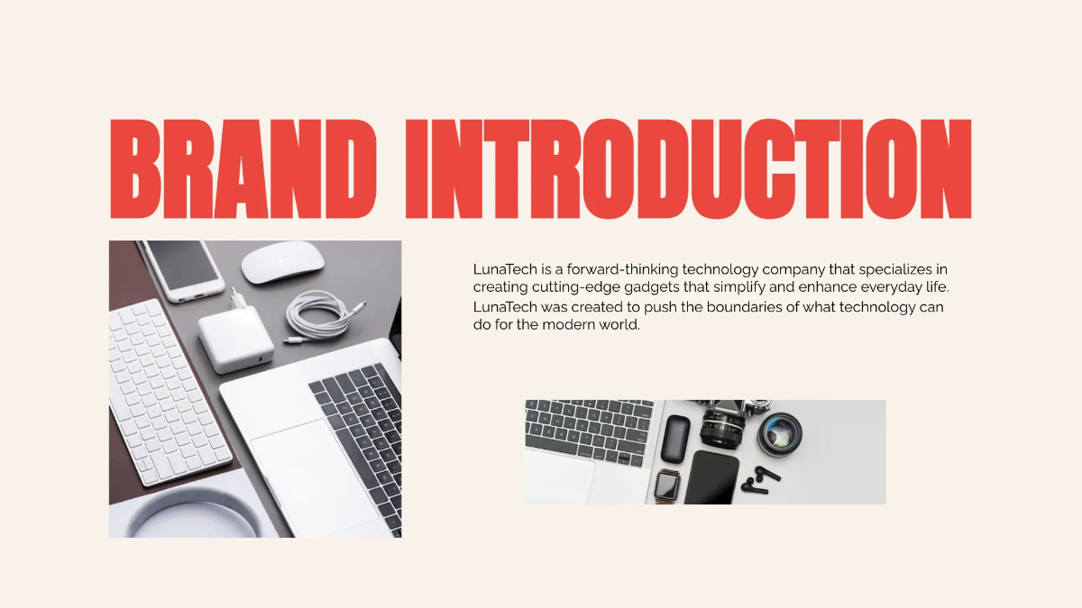 Free Bold Typography Presentation Template to Edit Online