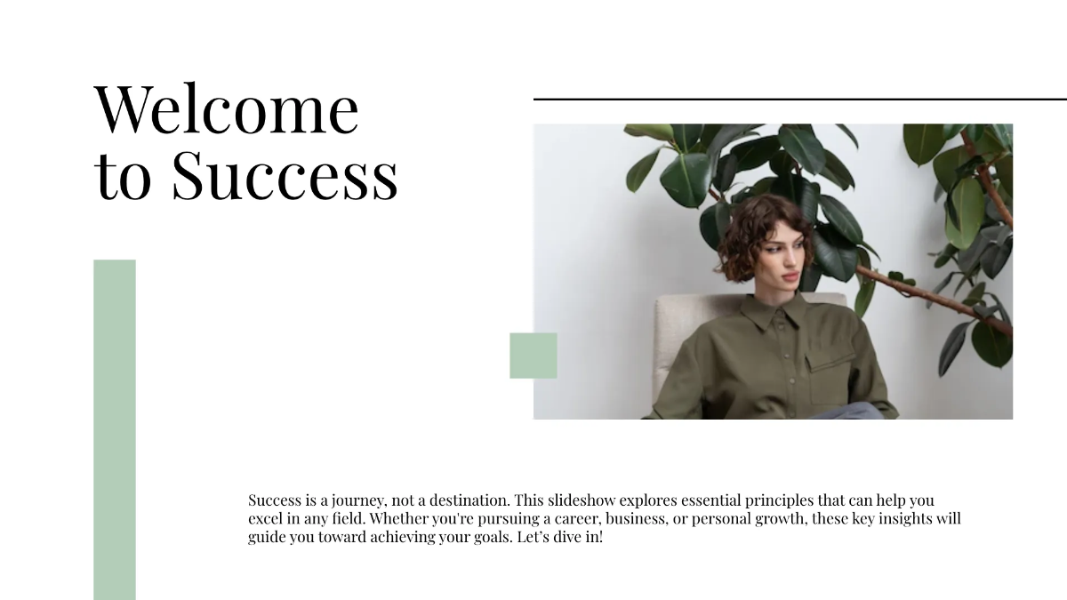 Free Clean Presentation Template to Edit Online