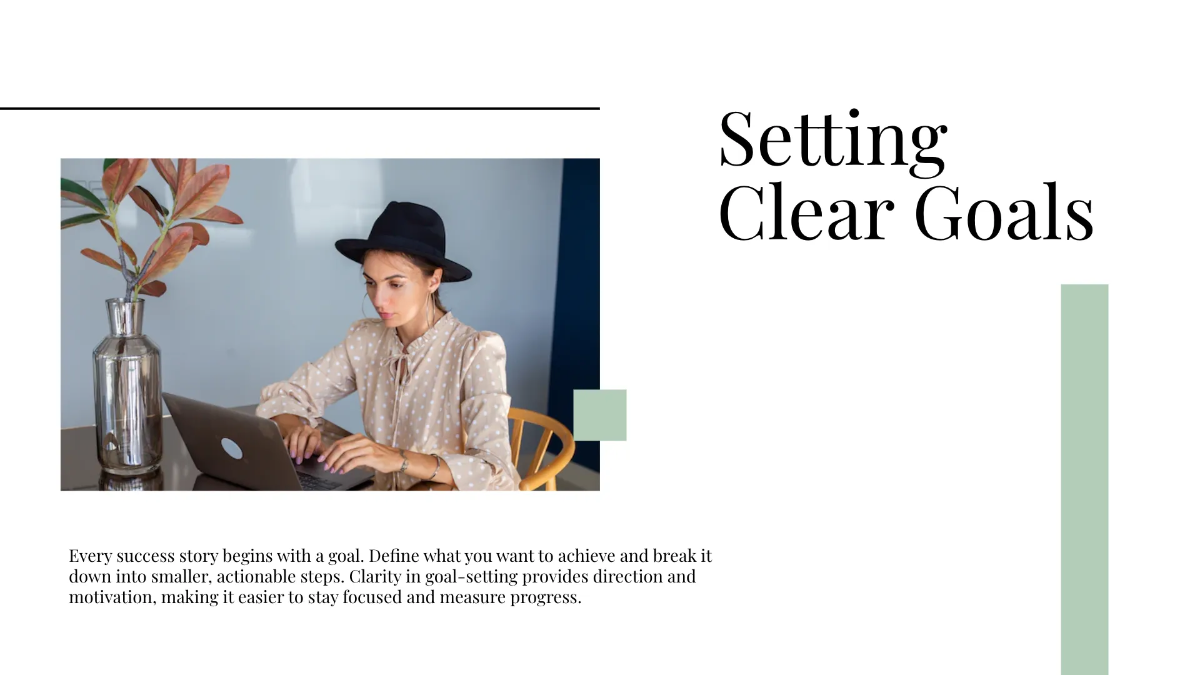 Free Clean Presentation Template to Edit Online
