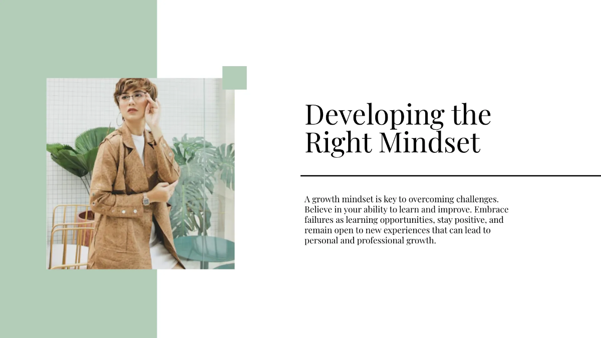 Free Clean Presentation Template to Edit Online