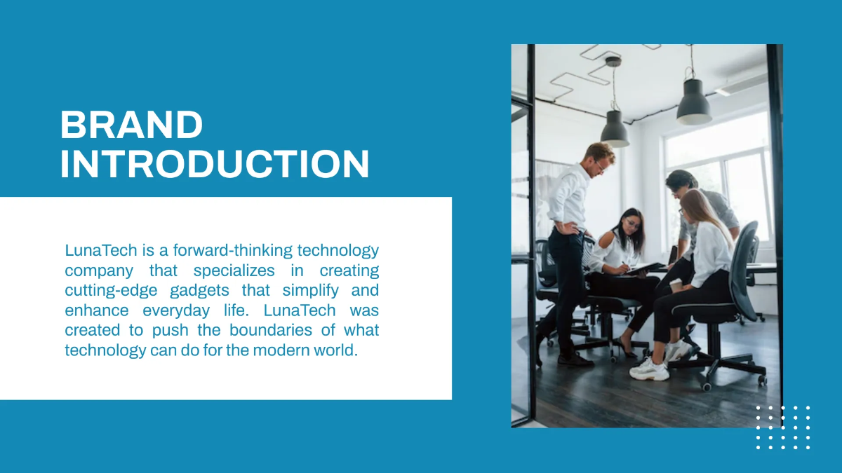 Free Corporate Presentation Template to Edit Online