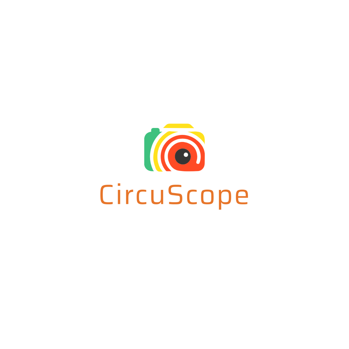 Geometric Camera Logo - Edit Online & Download