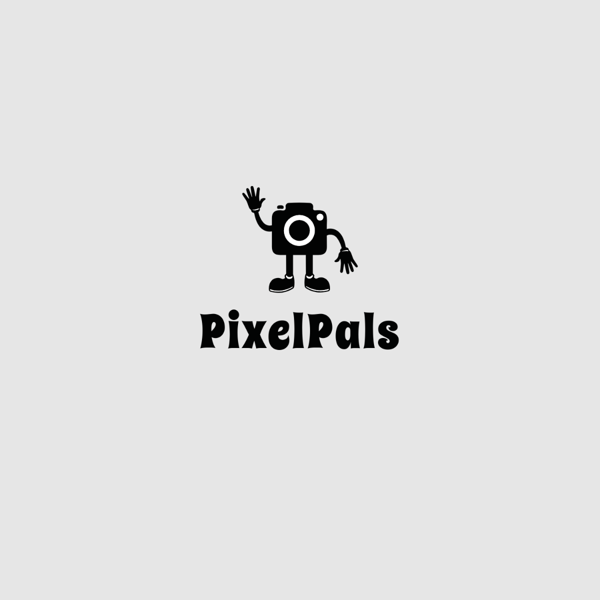Black and White Camera Logo - Edit Online & Download