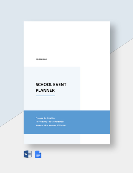 11+ School Planner Templates - Free Downloads | Template.net