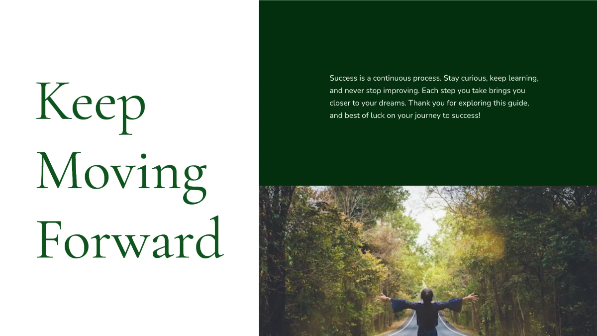 Free Green and White Presentation Template to Edit Online