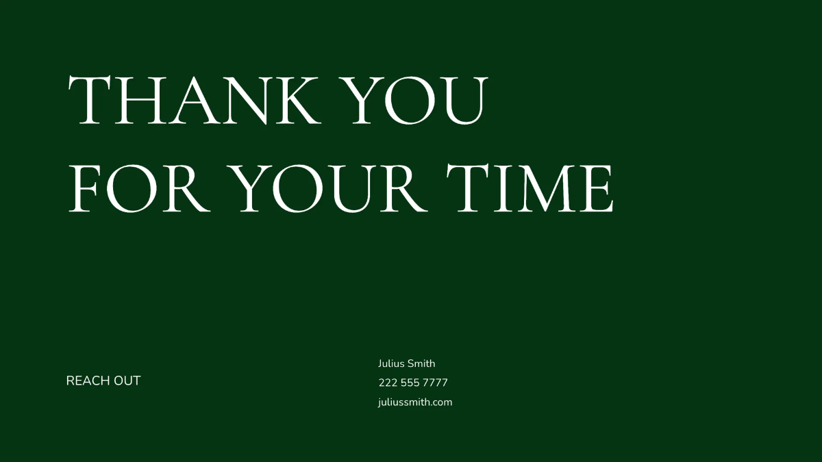 Free Green and White Presentation Template to Edit Online