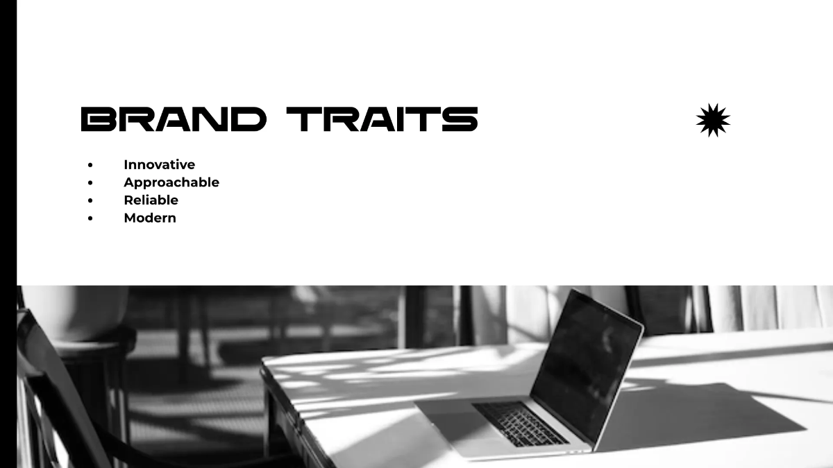 Free Black and White Presentation Template to Edit Online