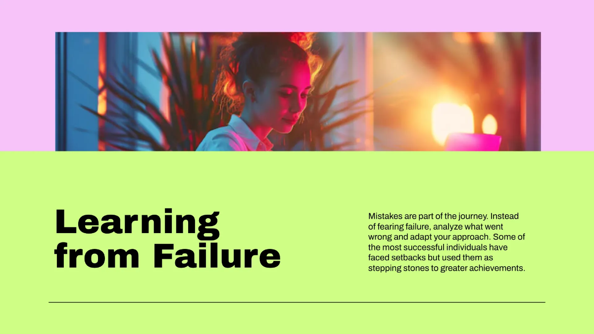 Free High Contrast Presentation Template to Edit Online