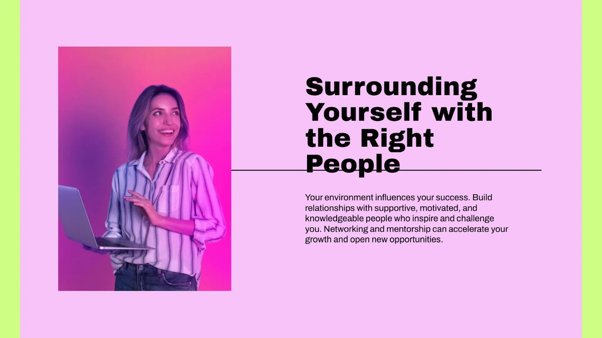 Free High Contrast Presentation Template to Edit Online