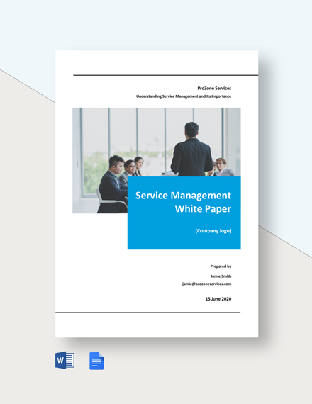 Healthcare Management White Paper Template - Download In Word, Google ...