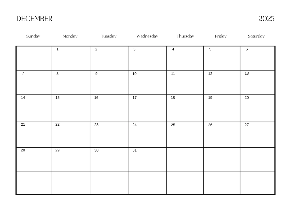 Free 2025 Calendar with Images Template to Edit Online