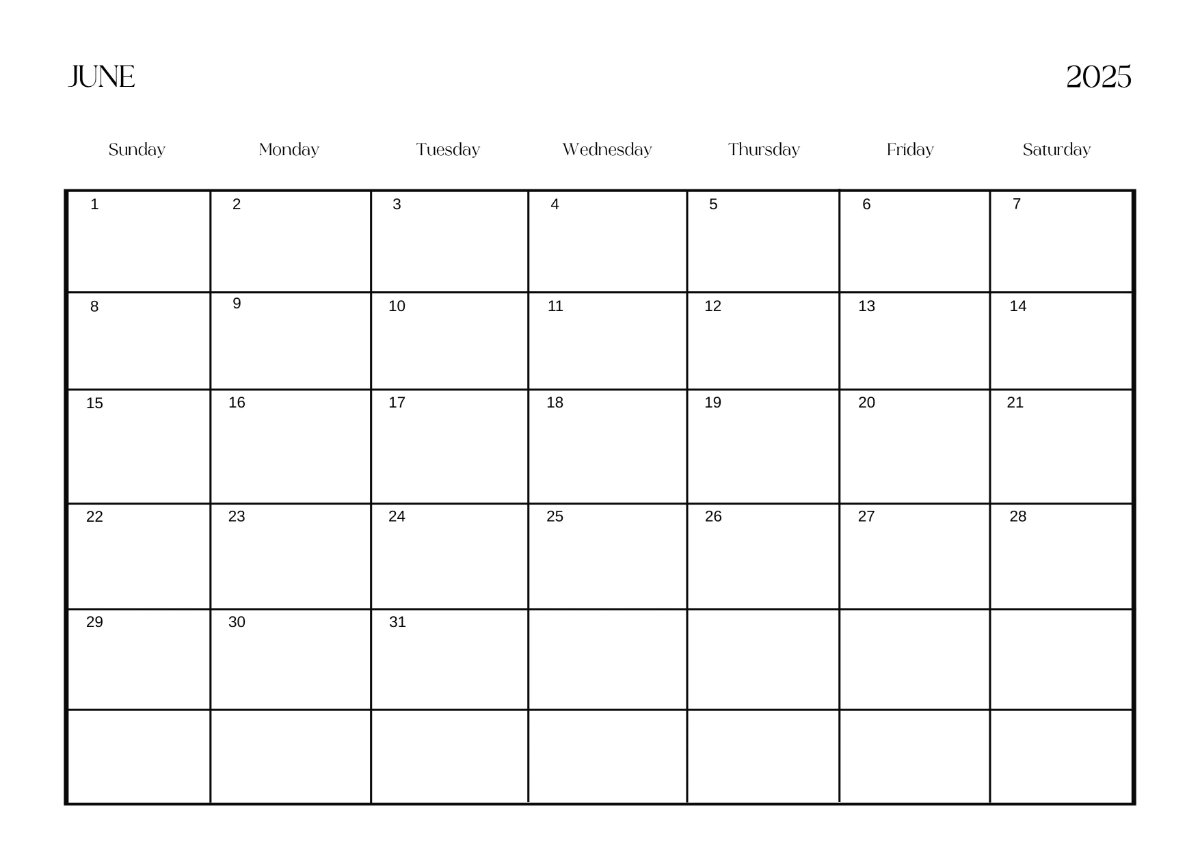 Free 2025 Calendar with Images Template to Edit Online