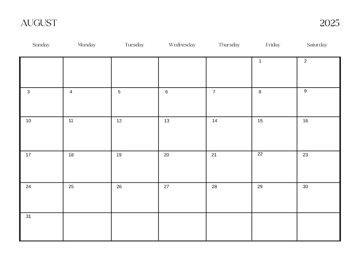 Free 2025 Calendar with Images Template to Edit Online