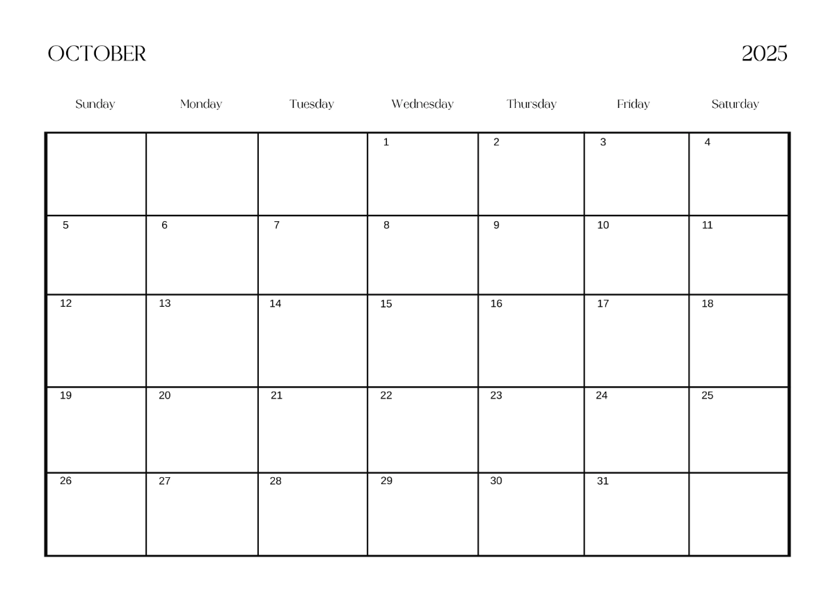 Free 2025 Calendar with Images Template to Edit Online
