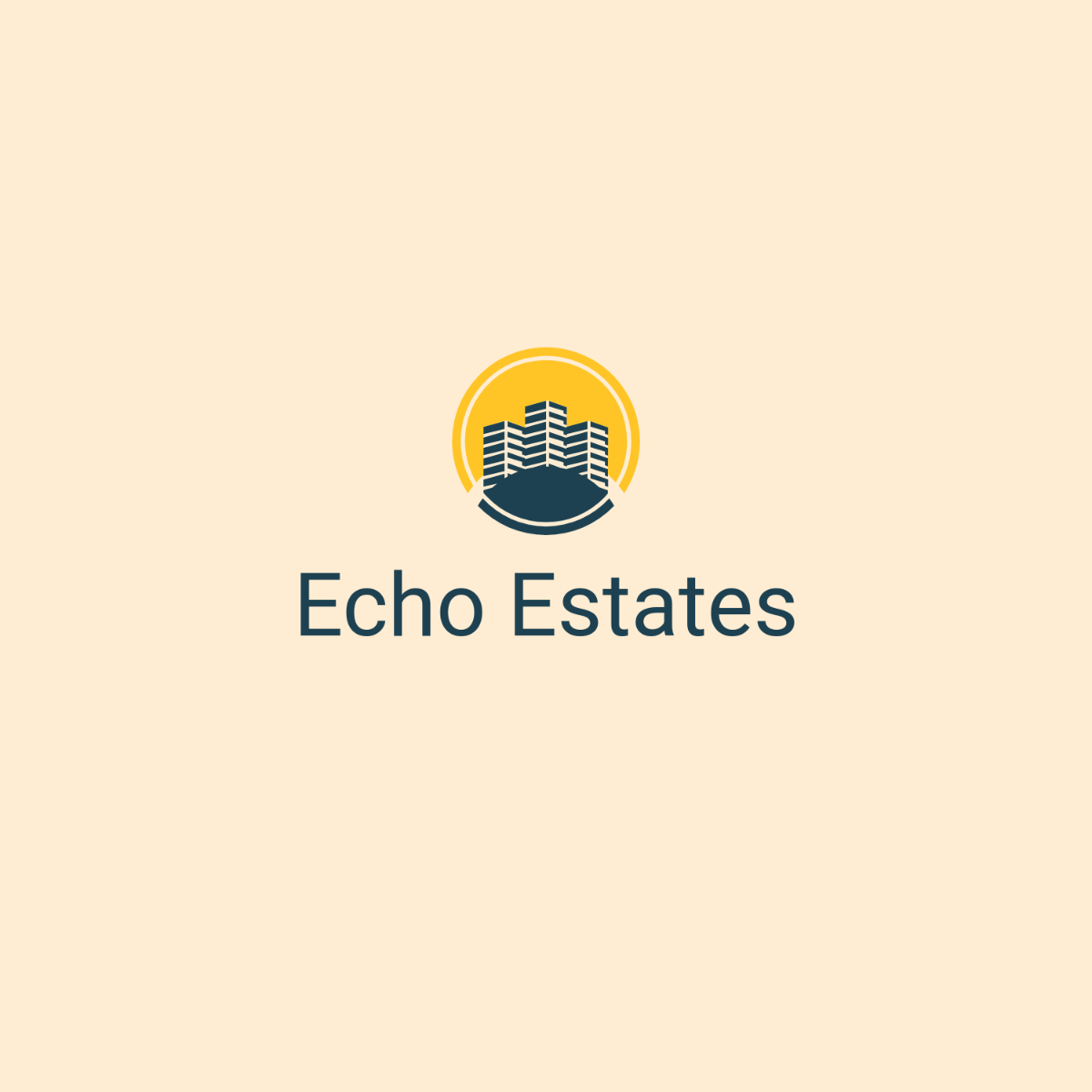 Free Modern Real Estate Logo Template