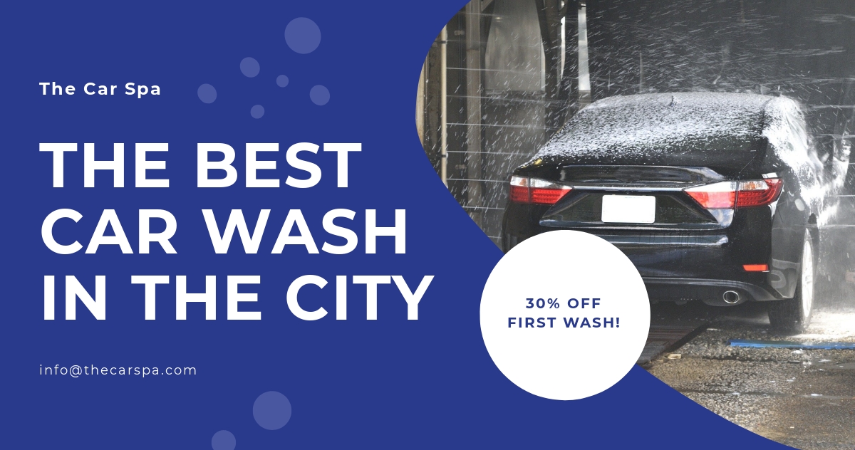 FREE Car Wash PSD Template Download