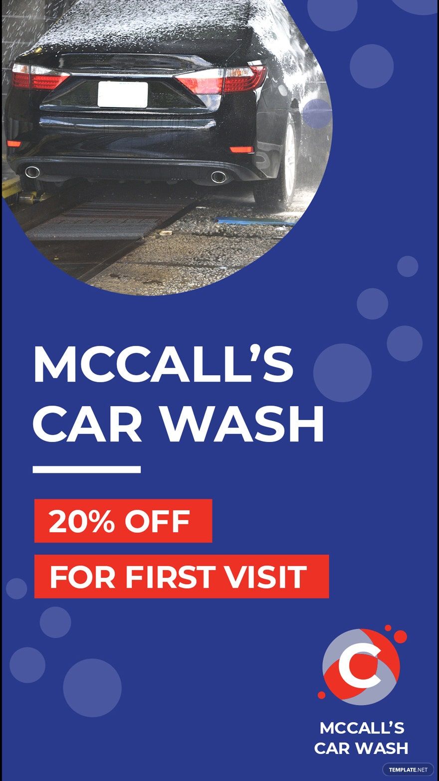 Car Wash Instagram Story Template