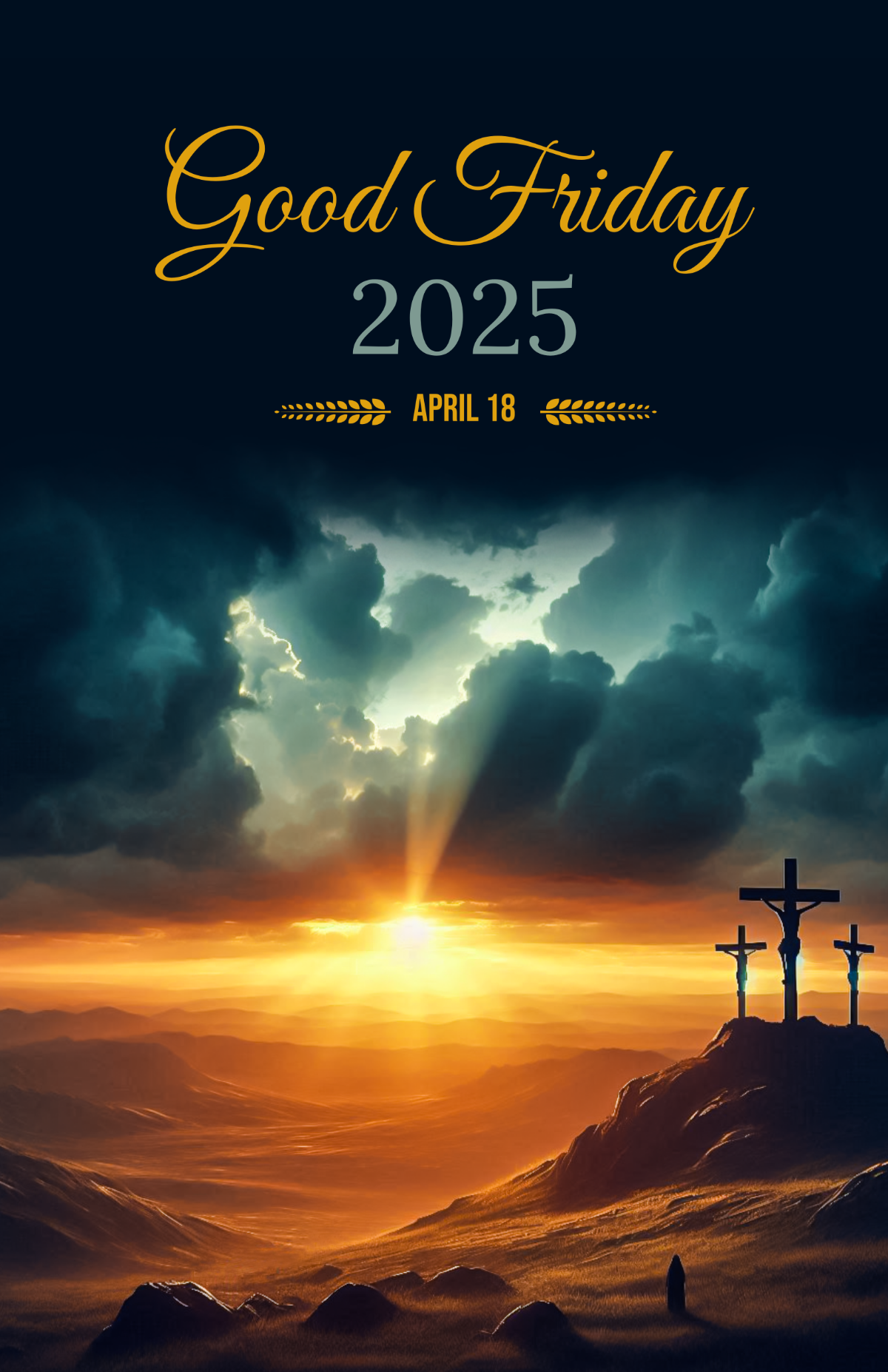 Free Good Friday 2025 Template
