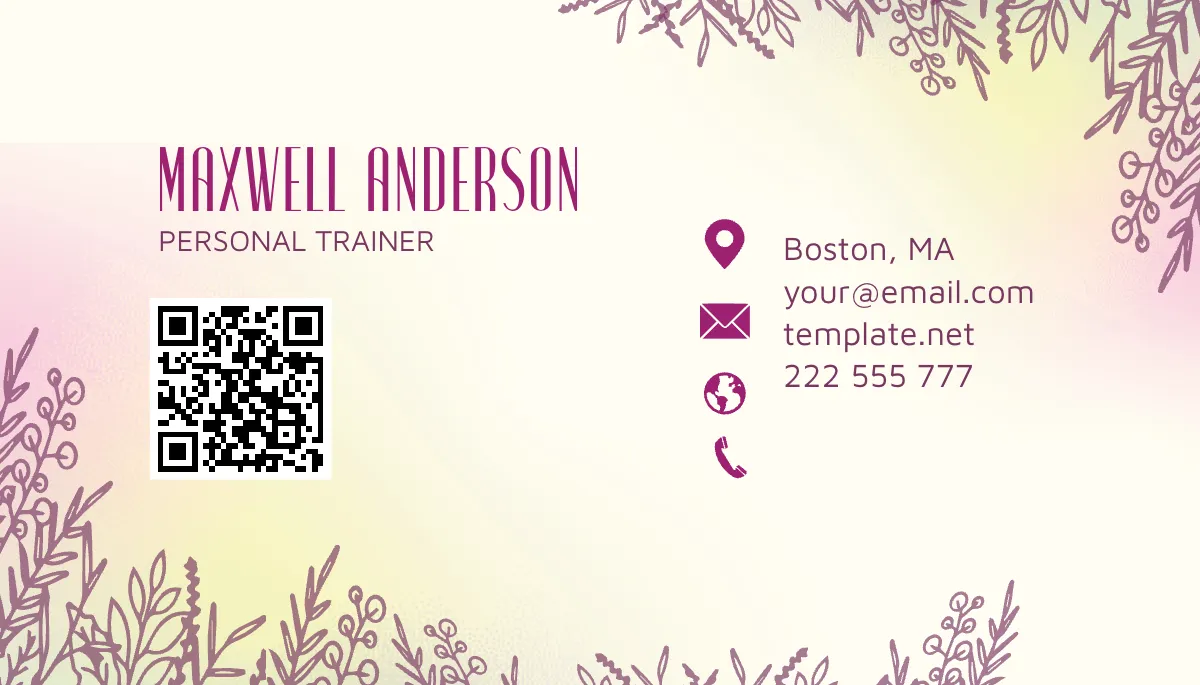 Free Easter Business Card Template to Edit Online