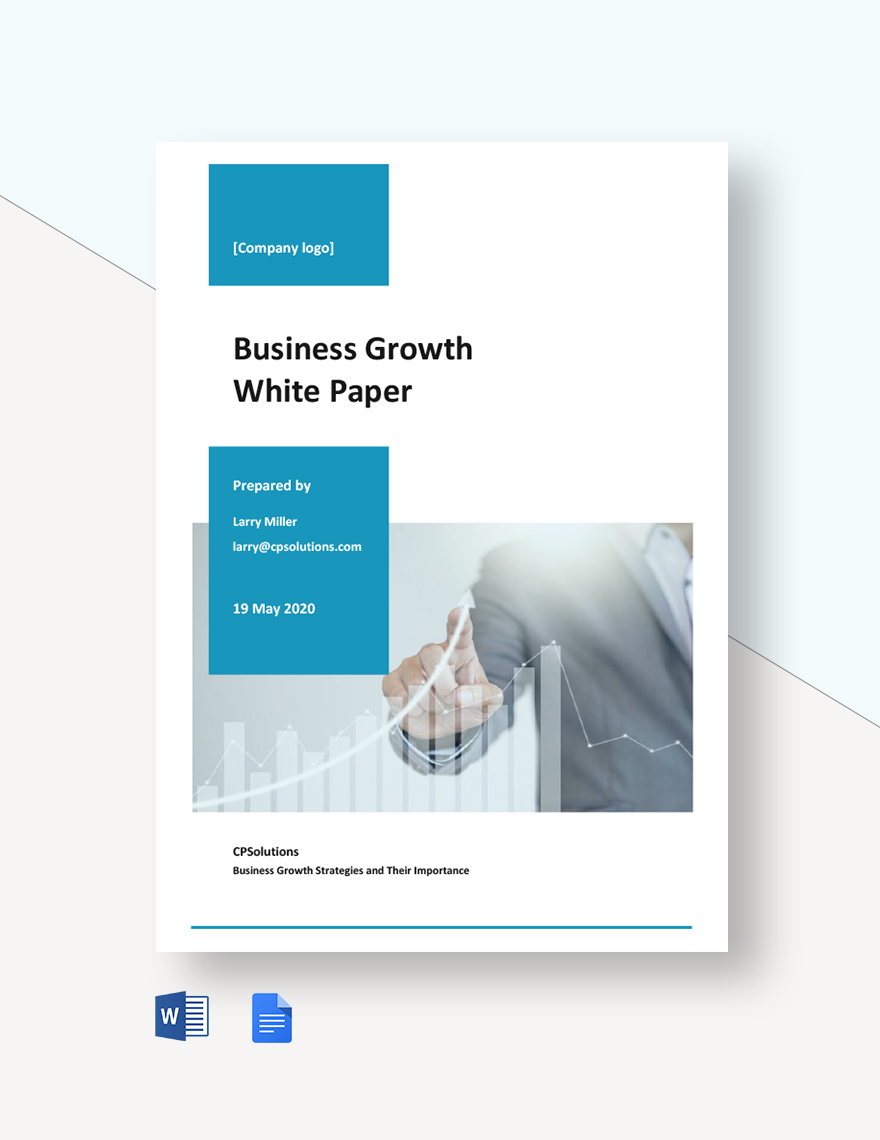 Business Growth White Paper Template