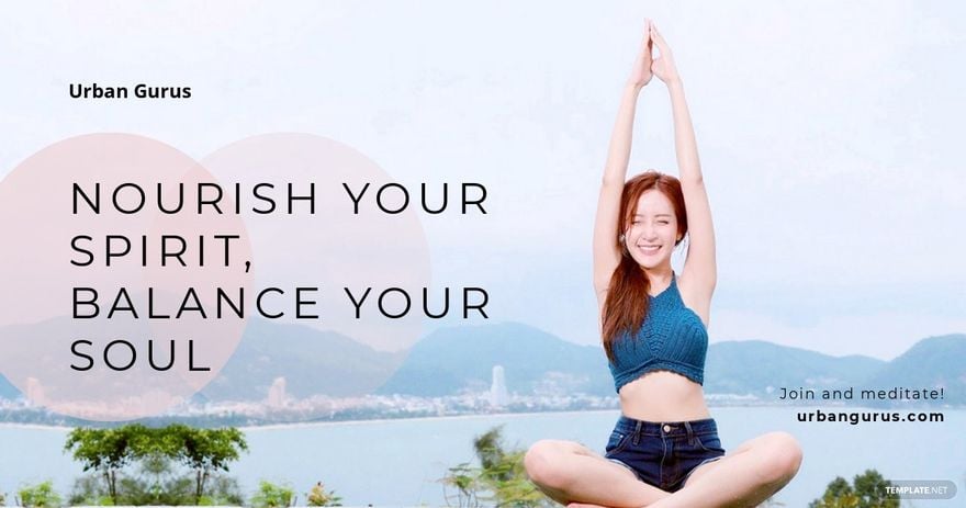 Yoga Instructor Linkedin Post Template