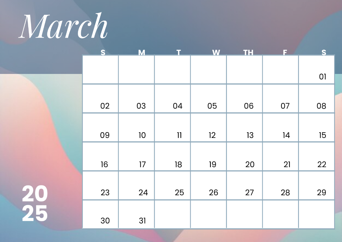 Free March 2026 Calendar with Background Template to Edit Online