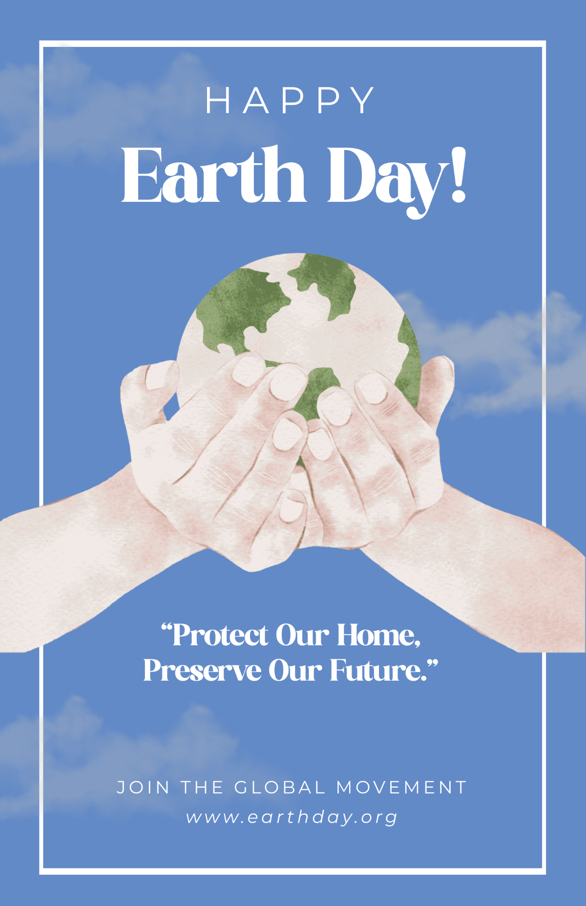 Free Watercolor Earth Day Poster Design Template To Edit Online Free Watercolor Earth Day Poster Design Template To Edit Online