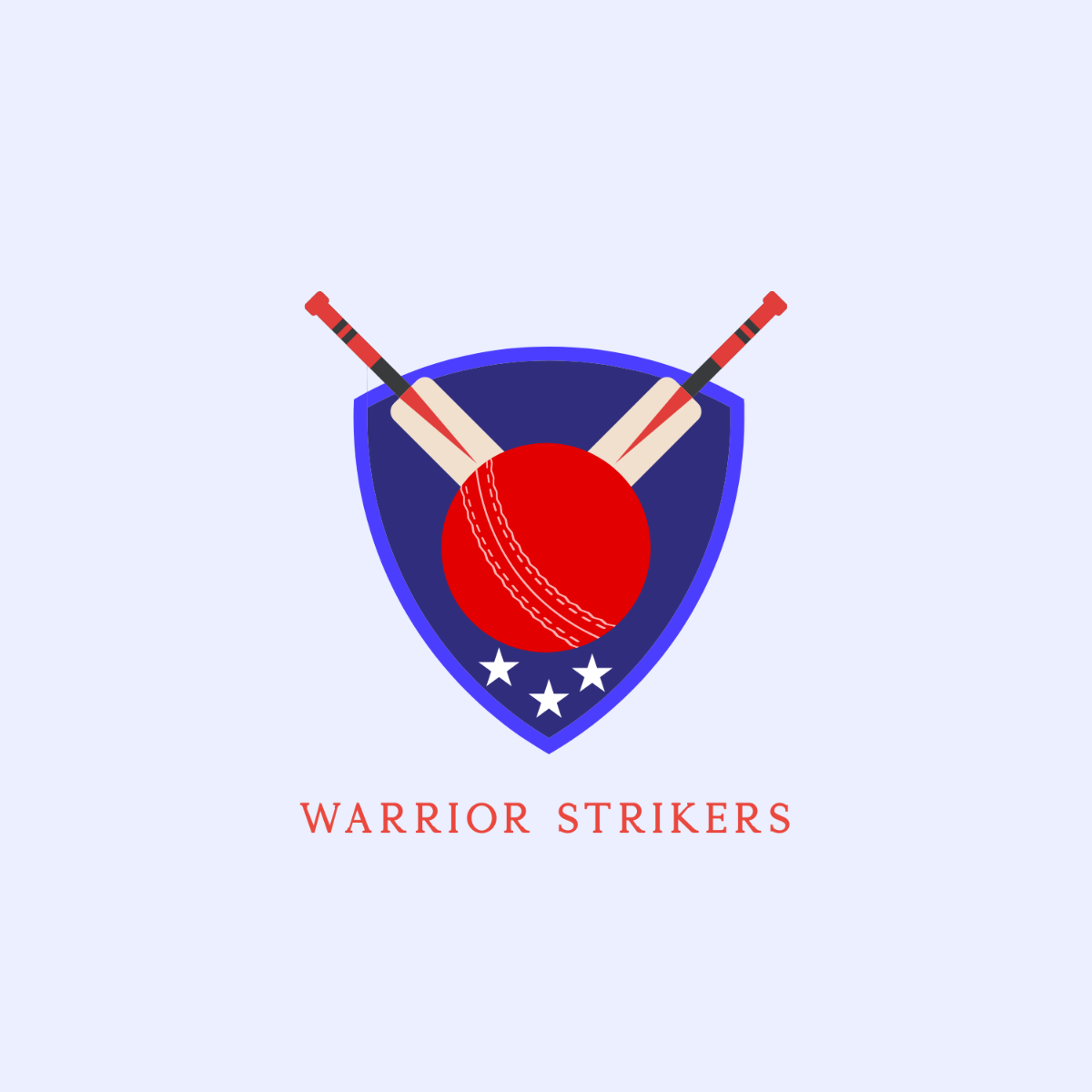 Free Club Cricket Logo Template