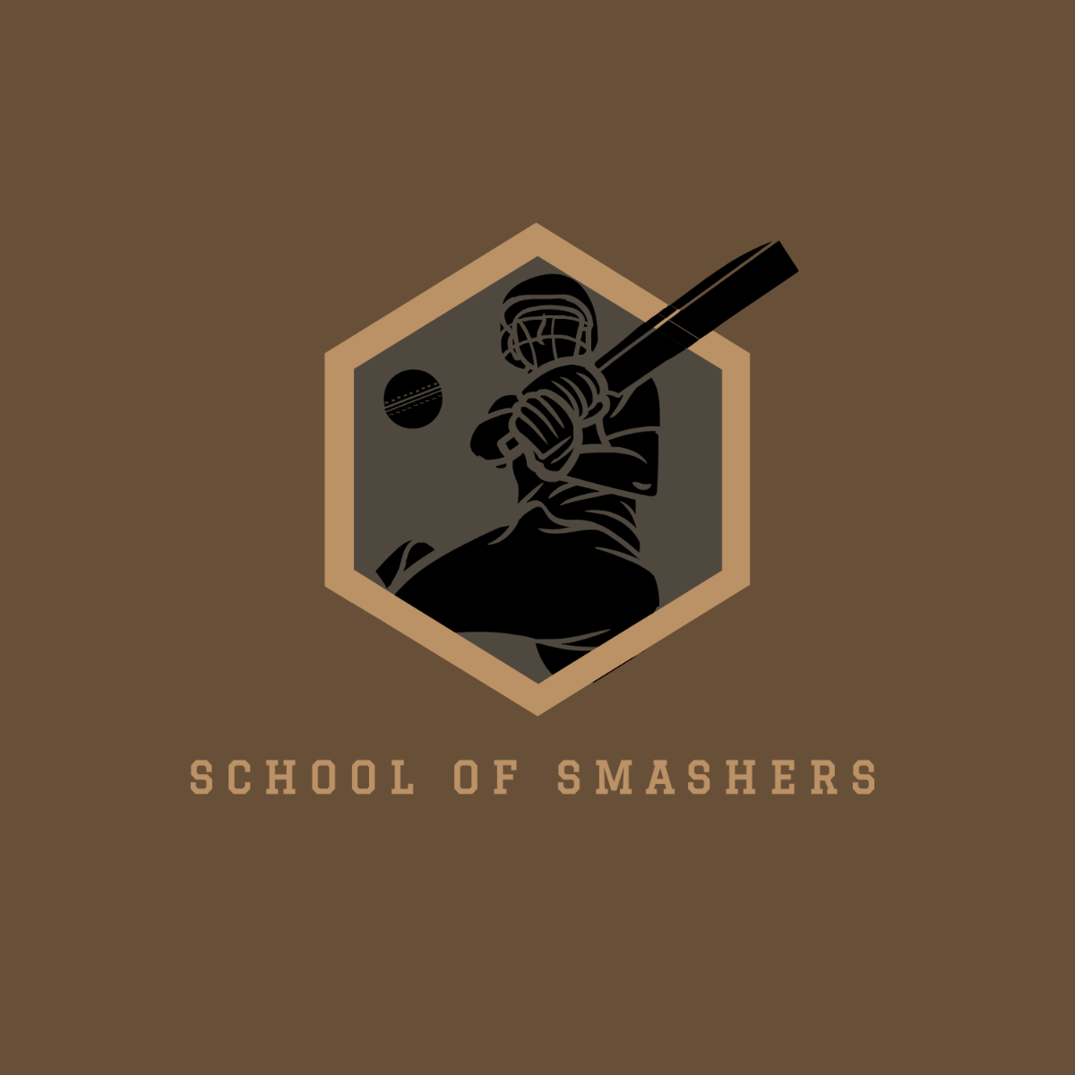 Free Cricket Academy Logo Template