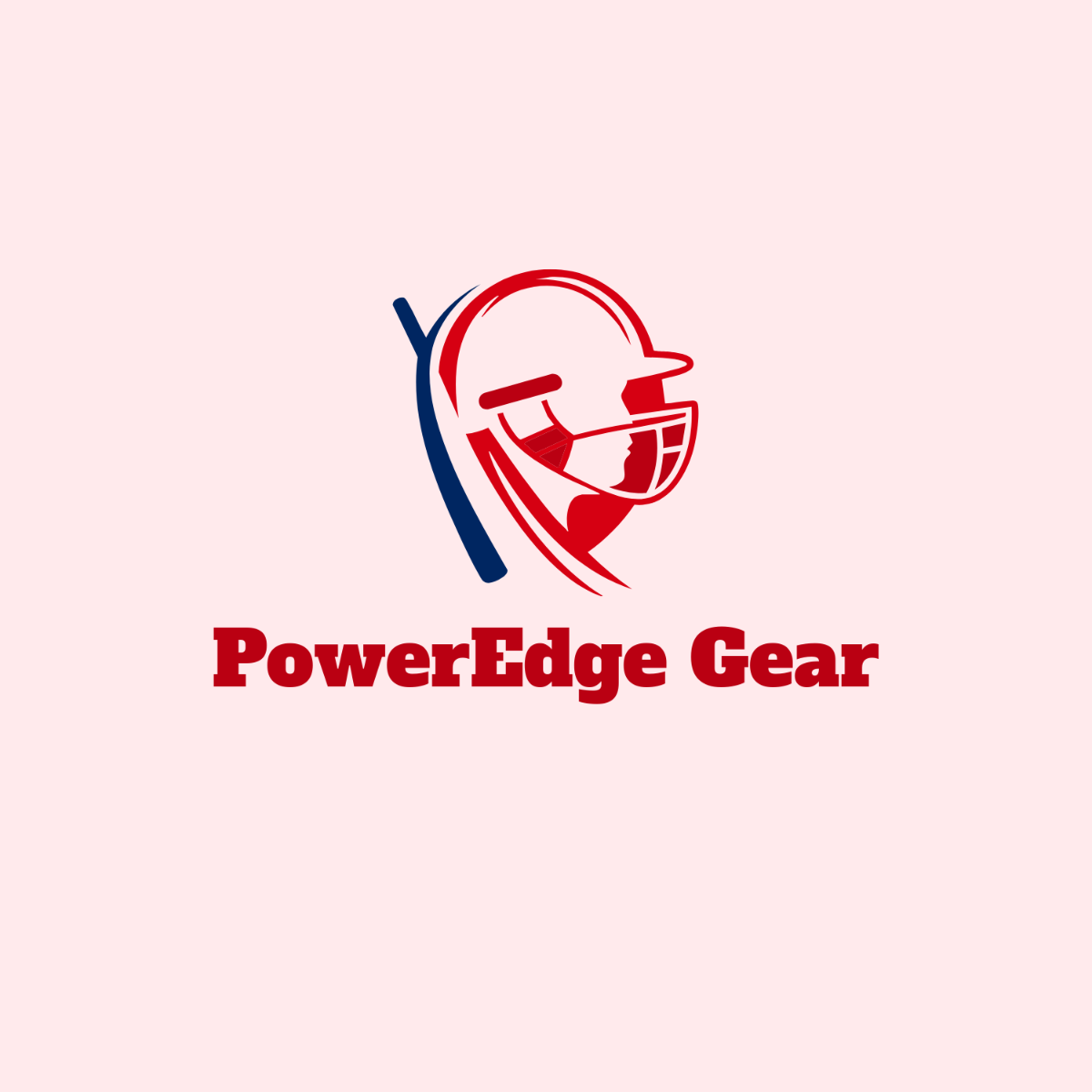 Free Cricket Equipment Logo Template