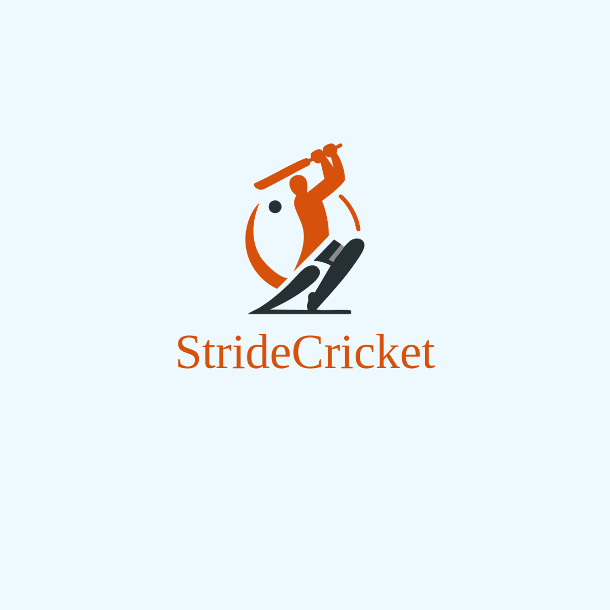 Free Cricket Sportswear Logo Template