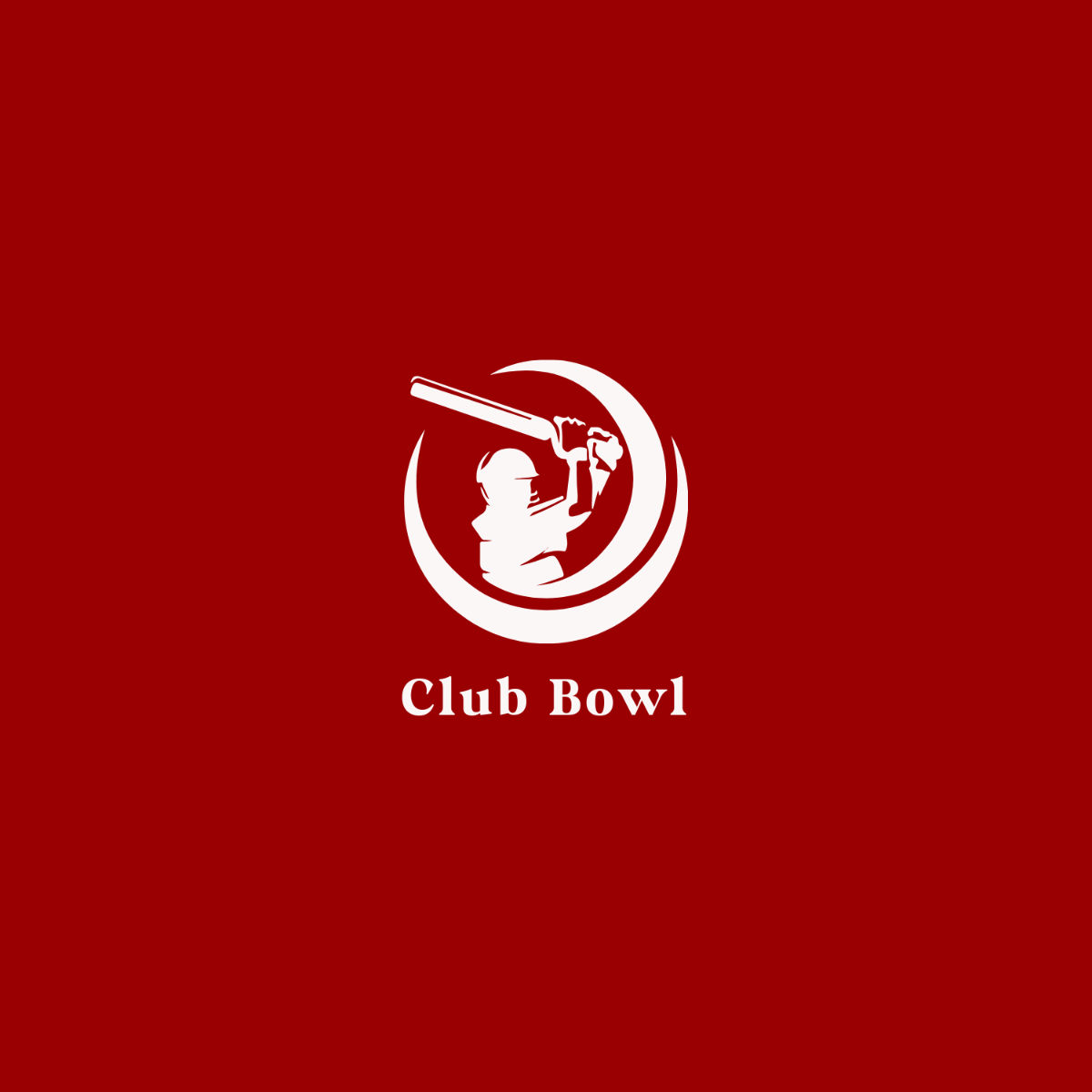 Free Cricket Sports Club Logo Template