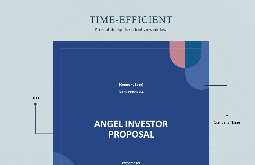 Angel Investor Proposal Template