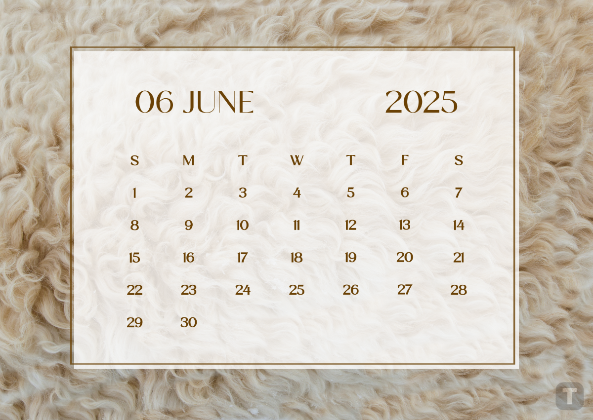Free June 2025 Calendar with Background Template to Edit Online
